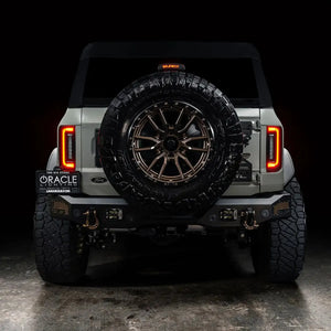 2021-2025 Ford Bronco Flush Mount LED Tail Lights — ORACLE Lighting V2, Low-Profile 1,400 Lumens