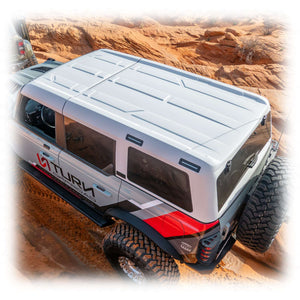 2021+ Ford Bronco 4-Door Hard Top — Turn Offroad TR10 with White Gelcoat