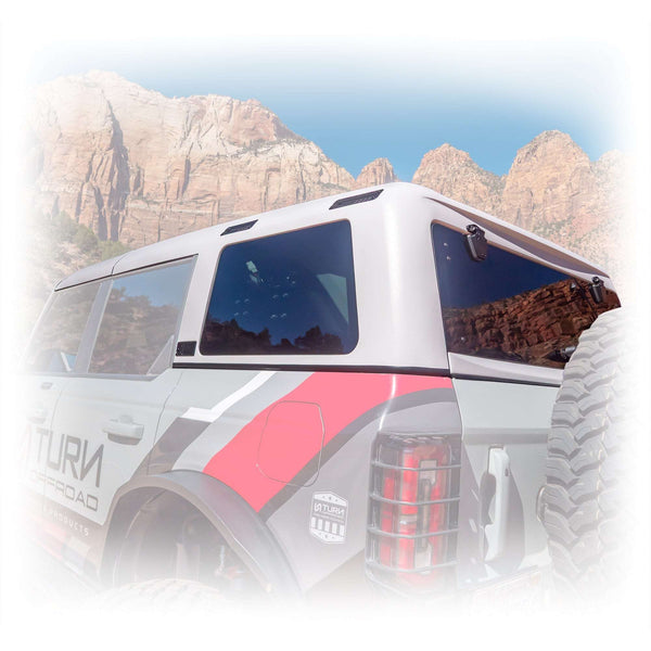 TR10 Hard Top for Ford Bronco 4-Door with White Gelcoat