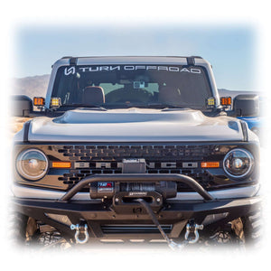 2021+ Ford Bronco Heat Extraction Hood — Turn Offroad Fiberglass