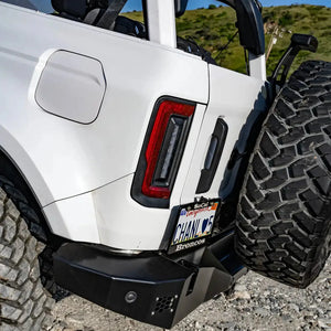2021-2025 Ford Bronco Flush Mount LED Tail Lights — ORACLE Lighting V2, Low-Profile 1,400 Lumens