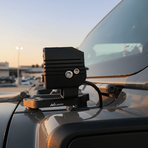 2019+ Jeep Gladiator JT Hood Mount Ditch Lights — M&R Automotive