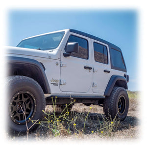 2018-2025 Jeep Wrangler JL 4-Door Hard Top — Turn Offroad Fastback 1-Piece Fiberglass