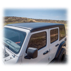 2018-2025 Jeep Wrangler JL 4-Door Hard Top — Turn Offroad Fastback 1-Piece Fiberglass