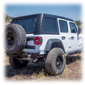 2018-2025 Jeep Wrangler JL 4-Door Hard Top — Turn Offroad Fastback 1-Piece Fiberglass
