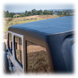 2018-2025 Jeep Wrangler JL 4-Door Hard Top — Turn Offroad Fastback 1-Piece Fiberglass