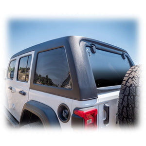 2018-2025 Jeep Wrangler JL 4-Door Hard Top — Turn Offroad Fastback 1-Piece Fiberglass