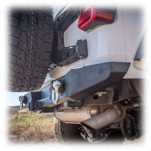 Rear Bumper with Hitch Receiver for Jeep Wrangler JL