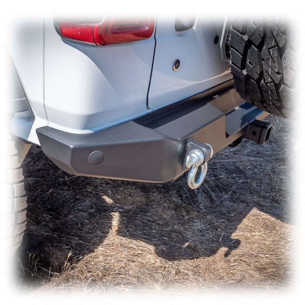 Rear Bumper with Hitch Receiver for Jeep Wrangler JL