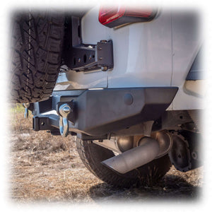 2018+ Jeep Wrangler JL Rear Bumper with Hitch Receiver — Turn Offroad
