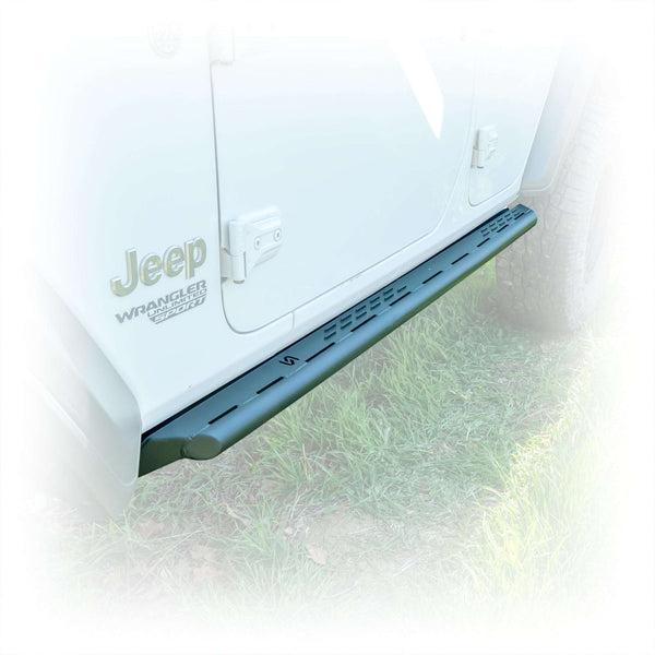 Rock Slider Steps with Frame-Mount System for Jeep Wrangler JL 4-Door