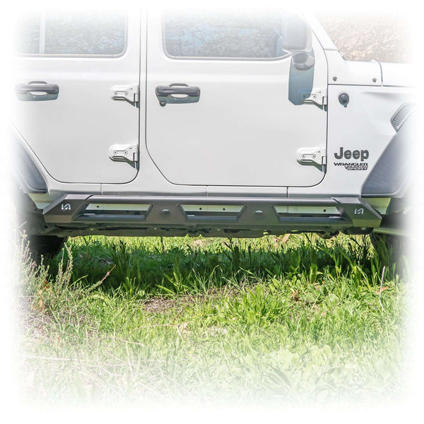 Rock Sliders with Frame-Mount System for Jeep Wrangler JL 4-Door