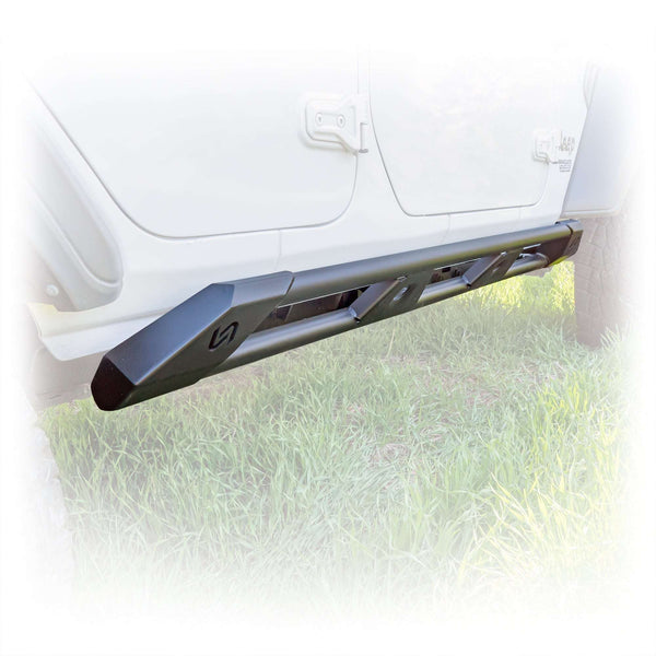 Rock Sliders with Frame-Mount System for Jeep Wrangler JL 4-Door