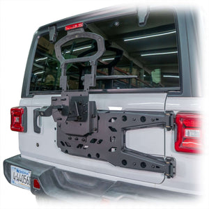 2018+ Jeep Wrangler JL Tire Carrier & Tailgate Reinforcement — Turn Offroad