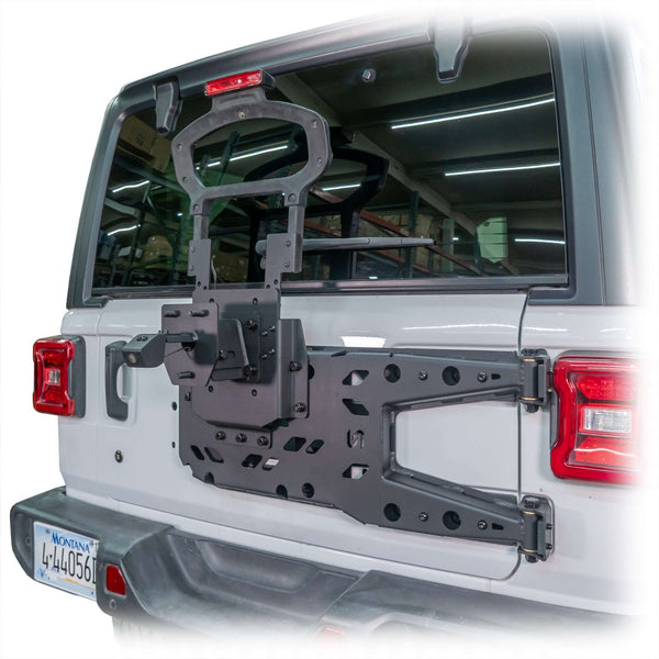 Tailgate Reinforcement Tire Carrier for Jeep Wrangler JL