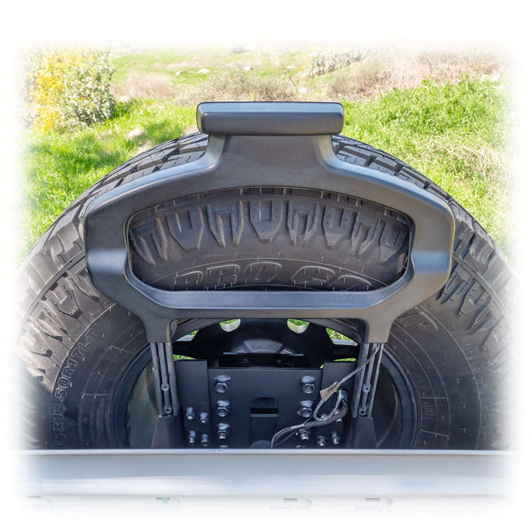 Tailgate Reinforcement Tire Carrier for Jeep Wrangler JL