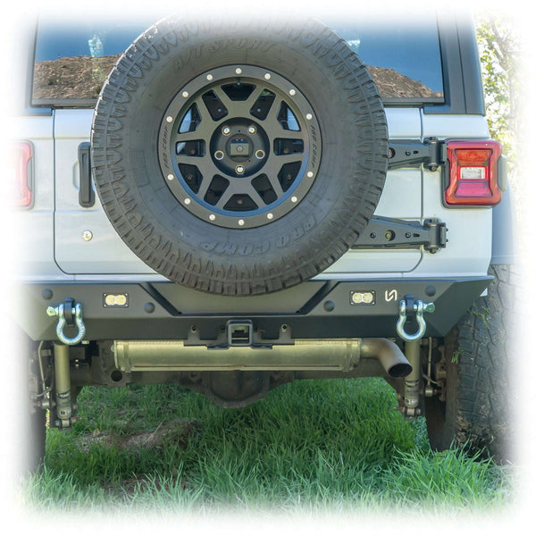 Tailgate Reinforcement Tire Carrier for Jeep Wrangler JL