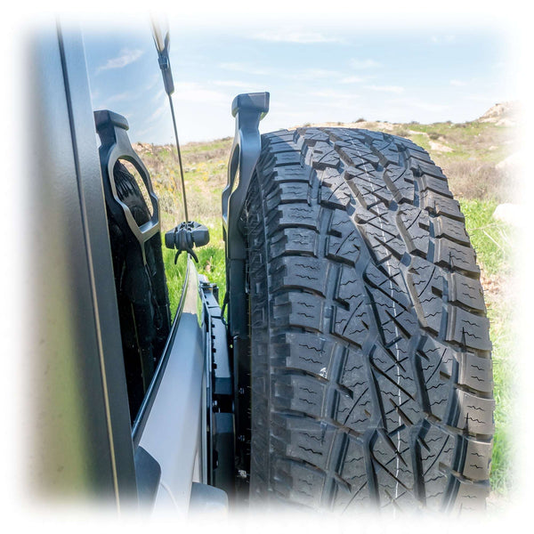 Tailgate Reinforcement Tire Carrier for Jeep Wrangler JL
