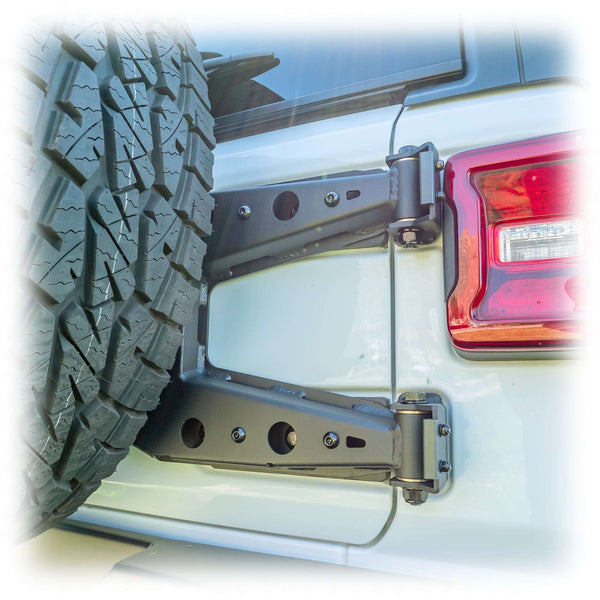 Tailgate Reinforcement Tire Carrier for Jeep Wrangler JL