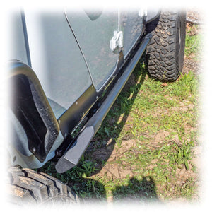 2020+ Jeep Gladiator JT Rock Sliders — Turn Offroad Frame-Mount System