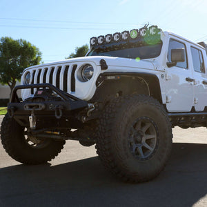 2020+ Jeep Gladiator JT Rock Sliders — Turn Offroad Frame-Mount System