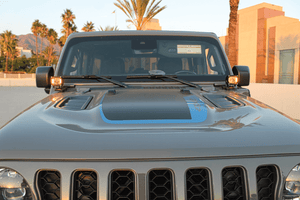 2019+ Jeep Gladiator JT Hood Mount Ditch Lights — M&R Automotive