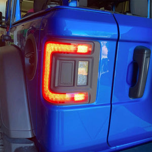 2018+ Jeep Wrangler JL Flush Mount LED Tail Lights — ORACLE Lighting V2, Low-Profile Plug-and-Play