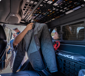 Jeep Wrangler JLU & Gladiator JT Overhead MOLLE Panel — Backseat Delete