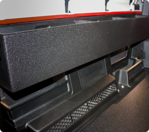 2020+ Jeep Gladiator JT Rear Wall Shelf — Backseat Delete