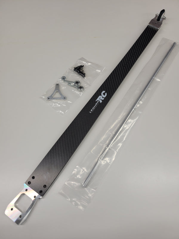 IRonManRc Limitless Infraction Felony 3k 4mm Carbon Fiber Wheelie Bar *DRAG BEAST*