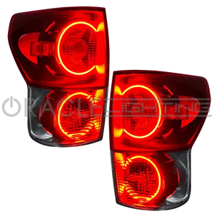 2007-2013 Toyota Tundra LED Tail Light Halo Kit — ORACLE Lighting