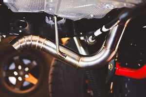 Jeep Wrangler JL 304SS Axle-Back Exhaust — hardware kit