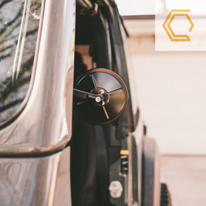 TrailView™ Slide V3 Doors Off Mirrors - Jeep Wrangler JL & Gladiator JT - Pair