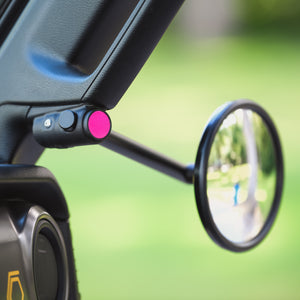 TrailView Slide V3 Doors Off Mirror for Jeep Wrangler JL & Gladiator JT — slide position