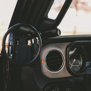 TrailView™ Slide V3 Doors Off Mirrors - Jeep Wrangler JL & Gladiator JT - Pair