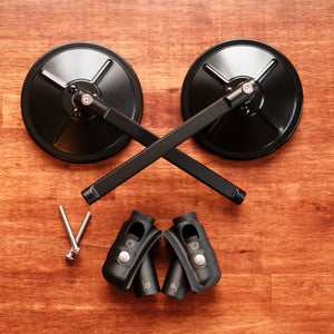 TrailView™ Slide V3 Doors Off Mirrors - Jeep Wrangler JL & Gladiator JT - Pair