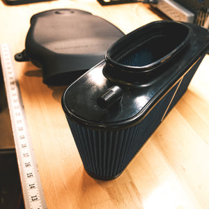 C4 Corvette LT1/LT4/LT5 Cold Air Intake — underside view