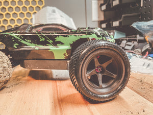 Latrax RC 2.2-inch Wheels — close-up of tread
