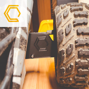 Arrma 6s Mud Guards — close-up detail