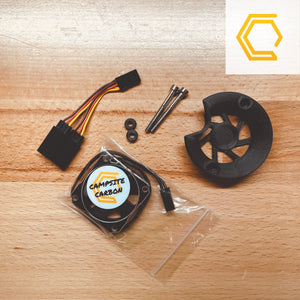 Arrma 6s/8s Firma 150/160 ESC Fan Kit — installed on ESC