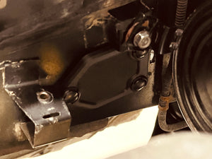 Pontiac Fiero Engine Blower Block-Off Kit — hardware kit