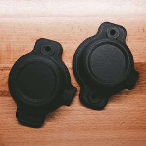 Campsite Carbon Jeep Wrangler carbon fiber nylon vacuum pump cover 3D Print JK JKU Winch bumper cover delete