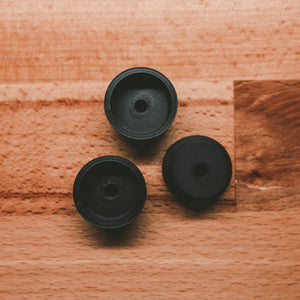 JK/JKU Soundbar Speaker Grill Spacers — close-up detail