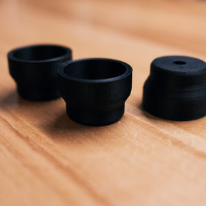 JK/JKU Soundbar Speaker Grill Spacers — front view