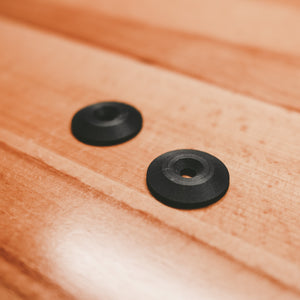 JK/JKU Footman Loop Delete — installed on Jeep Wrangler hood