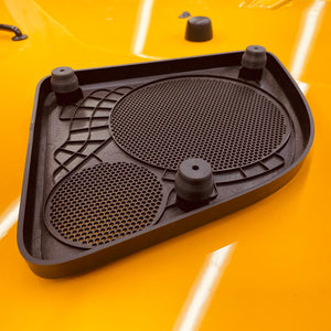 Campsite Carbon Jeep Wrangler 3D printed sound bar grill spacers JK JKU Speaker Infinity Rockford Fosgate Kicker 